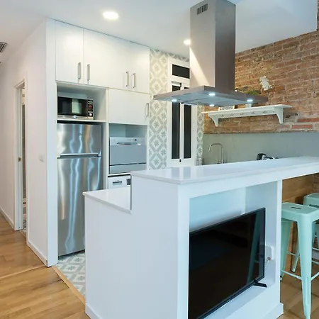 Bright And Cozy Flat In The Heart Of The 아파트 바르셀로나